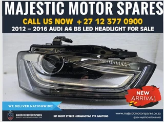 2013 Audi A4 B8 LED Headlight for Sale Brand New