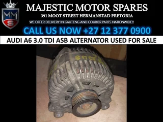 Audi A6 3.0 TDI ASB Alternator for Sale Used