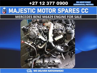 Upgrade or replace your engine with the powerful and reliable Mercedes-Benz M6429 engine. Built for