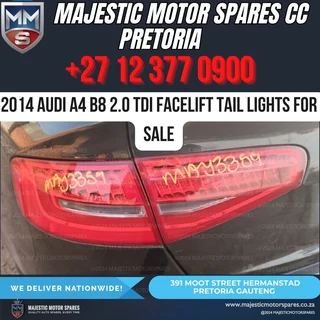 2014 Audi A4 B8 tail lights for Sale in Pretoria, Gauteng