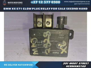 BMW X6 E71 Glow Plug Relay for Sale – Second Hand