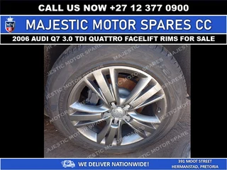 For Sale: 2006 Audi Q7 3.0 TDI Quattro Facelift Used Rims