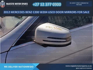 2012 Mercedes Benz C200 W204 Door mirrors for Sale – Second Hand