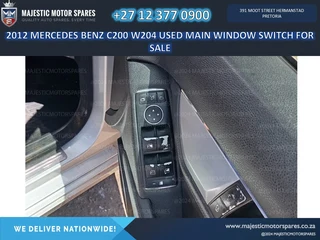 2012 Mercedes Benz C200 W204 Main window switch for Sale – Second Hand