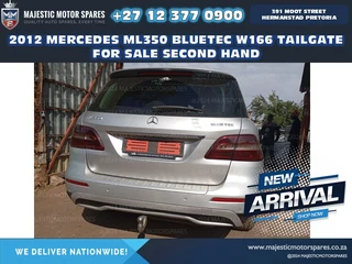 2012 Mercedes ML350 Bluetec W166 Used Tailgate for Sale