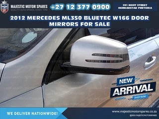 2012 Mercedes ML320 Bluetec W166 Used Door Mirrors for Sale