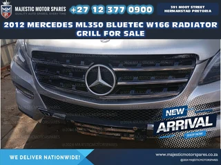 Mercedes ML350 Bluetec W166 Used Radiator Grille for Sale