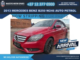 2013 Mercedes Benz B250 W246 Automatic Petrol stripping for spares
