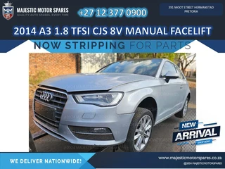 Audi A3 1.8T CJS Manual 8V Facelift 2014
