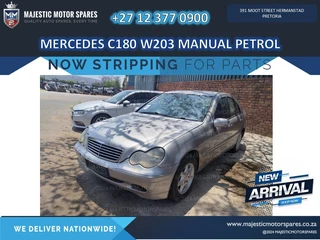 Stripping for Spares: Mercedes Benz C180, M111 Petrol Engine, W203, Manual