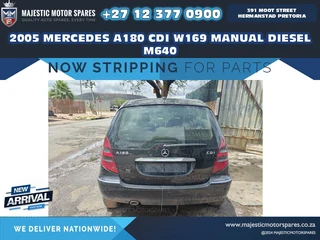 2005 mercedes a180 cdi w169 manual stripping for spares