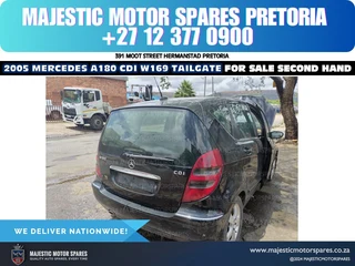 2005 mercedes a180 cdi w169 tailgate for sale