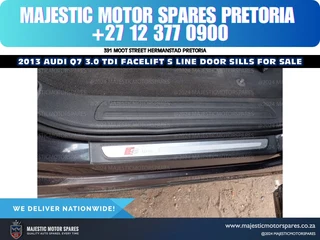 2013 audi q7 3.0 tdi facelift s line door sills for sale