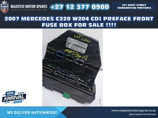 mercedes benz c220 w204 preface front fuse box for sale (second-hand)