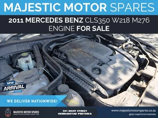 2011 Mercedes-Benz CLS350 W218 M276 petrol engine for Sale