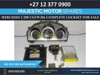 Mercedes C200 CGI W204 Complete lockset for Sale