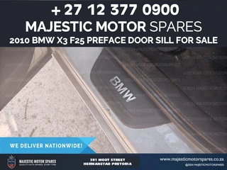 2010 BMW X3 F25 preface car door sill for sale