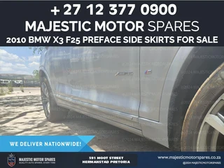 2010 BMW X3 F25 preface side skirts for sale