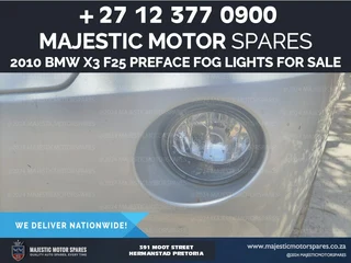 2010 BMW X3 F25 preface fog lights for sale