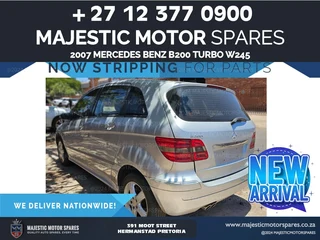2007 Mercedes Benz B200 Turbo Petrol Automatic Preface W245 stripping for spares