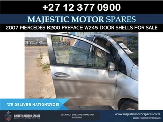 2007 Mercedes B200 Preface W245 Door shells for Sale Used