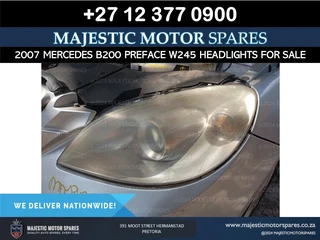 2007 Mercedes Benz B200 W245 Headlight for Sale