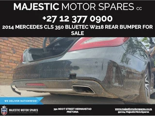 Mercedes CLS 350 Bluetec W218 rear bumper for sale