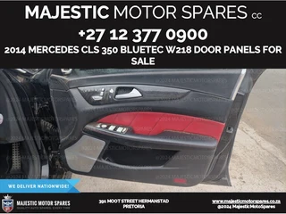 2014 mercedes cls 350 bluetec w218 door panels for sale