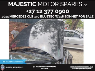 2014 mercedes cls 350 bluetec w218 bonnet for sale