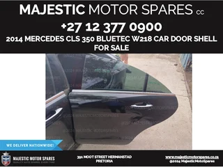 2014 mercedes cls 350 bluetec w218 car door shell for sale