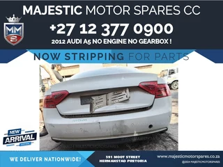 Audi A5 2012 stripping for used spares used parts