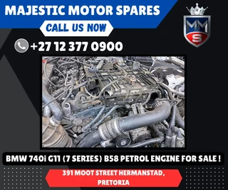 BMW 740i G11 (7 series) B58 petrol engine for Sale - Used