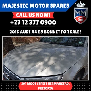 Audi A4 B9 Bonnet (2016 Model) for Sale - Used!
