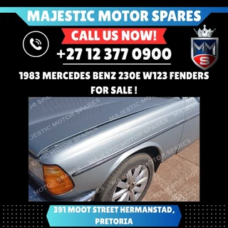 For Sale: 1983 Mercedes-Benz 230E W123 Front Fenders – OEM Body Panels!