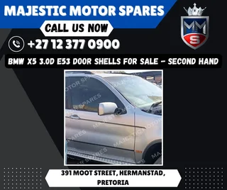 BMW X5 3.0D E53 Door Shells for Sale – Second-Hand!