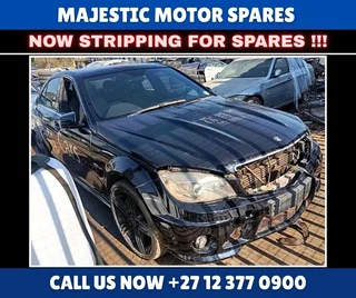 2008 Mercedes C63 6.3 AMG W204 Preface - Stripping for Spares