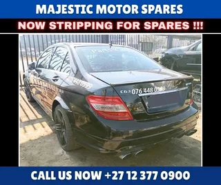 2008 Mercedes C63 6.3 AMG W204 Preface - Stripping for Spares