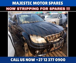 2008 Mercedes C63 6.3 AMG W204 Preface - Stripping for Spares