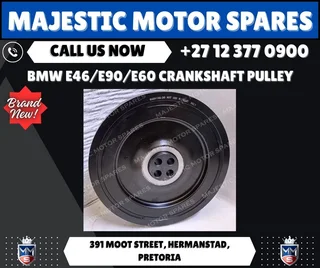 Brand New BMW 330D / 530D E46 / E90 / E60 Crankshaft Pulley for Sale!