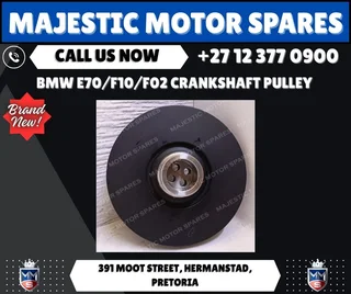Brand New BMW E70 / F10 / F02 Crankshaft Pulley for Sale!