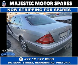 Stripping for Spares – 2003 Mercedes-Benz S320 CDI W220 (Automatic, Diesel)
