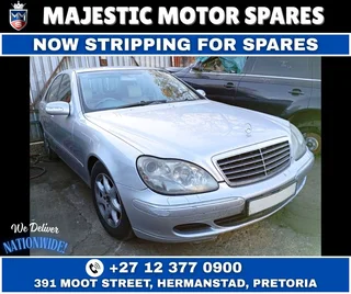 Stripping for Spares – 2003 Mercedes-Benz S320 CDI W220 (Automatic, Diesel)