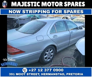Stripping for Spares – 2003 Mercedes-Benz S320 CDI W220 (Automatic, Diesel)