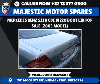 2003 Mercedes-Benz S320 CDI W220 boot lid for sale – second hand