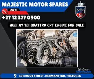 Audi A7 TDI Quattro CRT Diesel Engine for Sale – Used