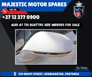 For Sale: Audi A7 TDI Quattro S-Line Side Mirrors / Door Mirrors – Used (Both Sides Available)