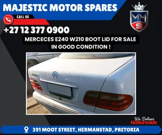 Mercedes-Benz E240 W210 Boot lid for Sale – In good condition!