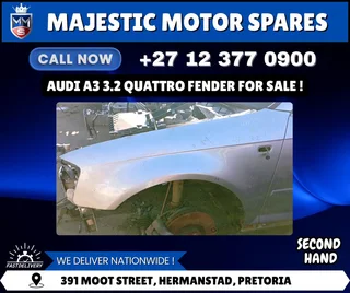 For Sale: Audi A3 3.2 Quattro Left Fender – Second Hand