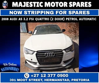 2008 Audi A5 3.2 FSI Quattro (2-Door) - Now Stripping for Spares!