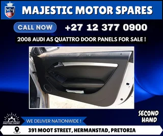 Used 2008 Audi A5 Quattro Door Panels for Sale